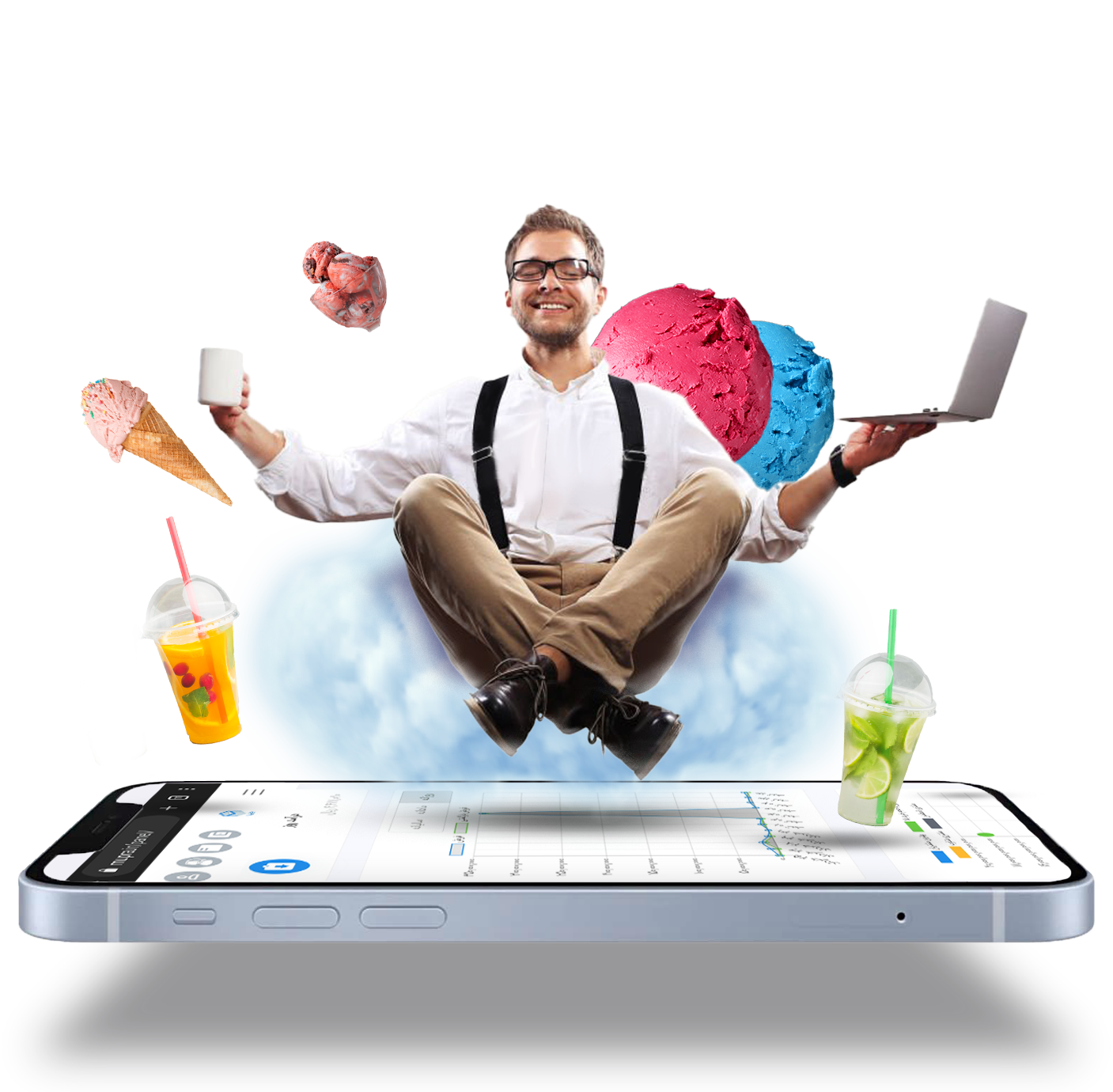 نرم افزار آبمیوه بستنی 